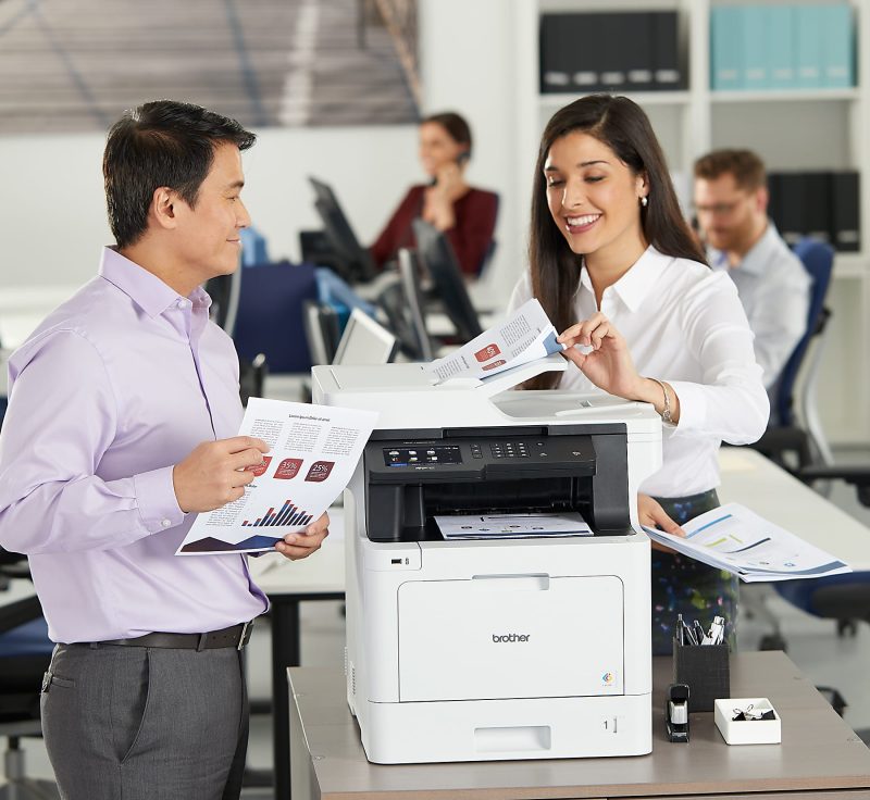 Brother® Business MFC-L8900CDW Wireless Laser All-In-One Color Printer - Image 10