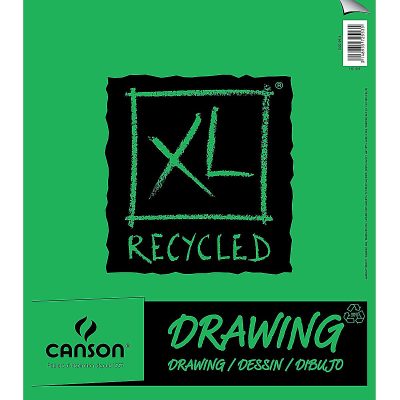 Canson XL Drawing Pads, 11" x 14", 60 Sheets Per Pad, Pack Of 2 Pads