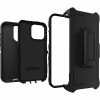 OtterBox Defender Carrying Case (Holster) Apple iPhone 15 Pro Max Smartphone - Black - Drop Resistant, Scrape Resistant, Dirt Resistant, Bump Resistant, Impact Absorbing, Dust Resistant - Polycarbonate, Synthetic Rubber Body - Holster - Image 6