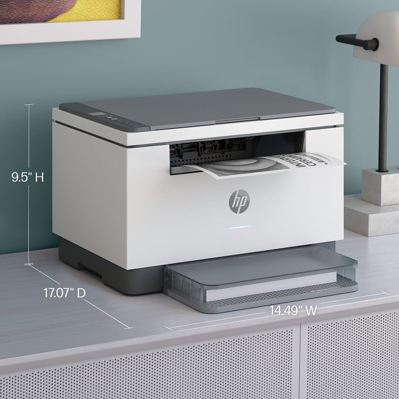 HP LaserJet MFP M234dw Wireless Laser All-In-One Monochrome Printer, Gray - Image 3