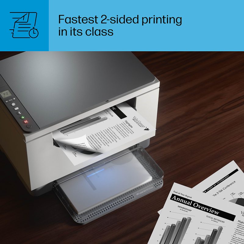 HP LaserJet MFP M234dw Wireless Laser All-In-One Monochrome Printer, Gray - Image 8