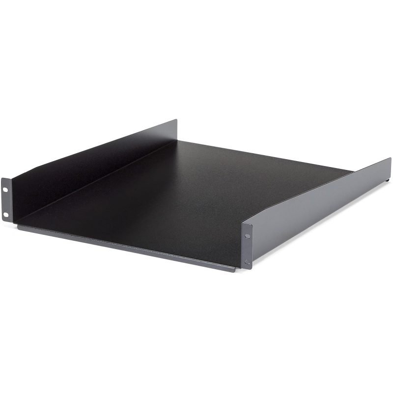 StarTech.com 2U Server Rack Cabinet Shelf - Fixed 22" Deep Cantilever Rackmount Tray for 19" Data/AV/Network Enclosure w/cage nuts, screws - 2U 19in server rack cabinet shelf 22in deep - Image 4