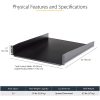StarTech.com 2U Server Rack Cabinet Shelf - Fixed 22" Deep Cantilever Rackmount Tray for 19" Data/AV/Network Enclosure w/cage nuts, screws - 2U 19in server rack cabinet shelf 22in deep - Image 10