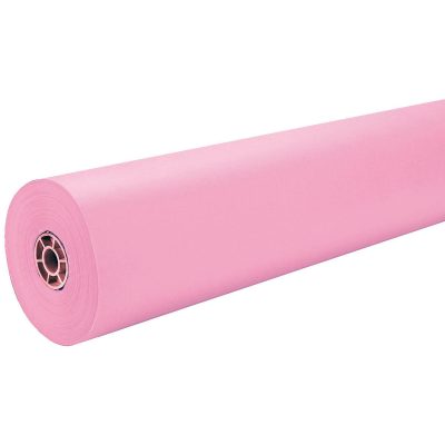 Pacon® Rainbow-Colored Kraft Duo-Finish Paper, 36" x 100', Dark Blue - Pink