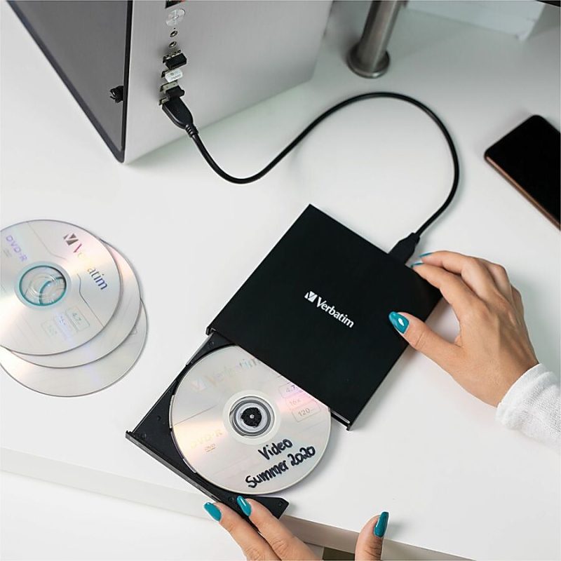 Verbatim® External Slimline CD And DVD Writer - Image 12