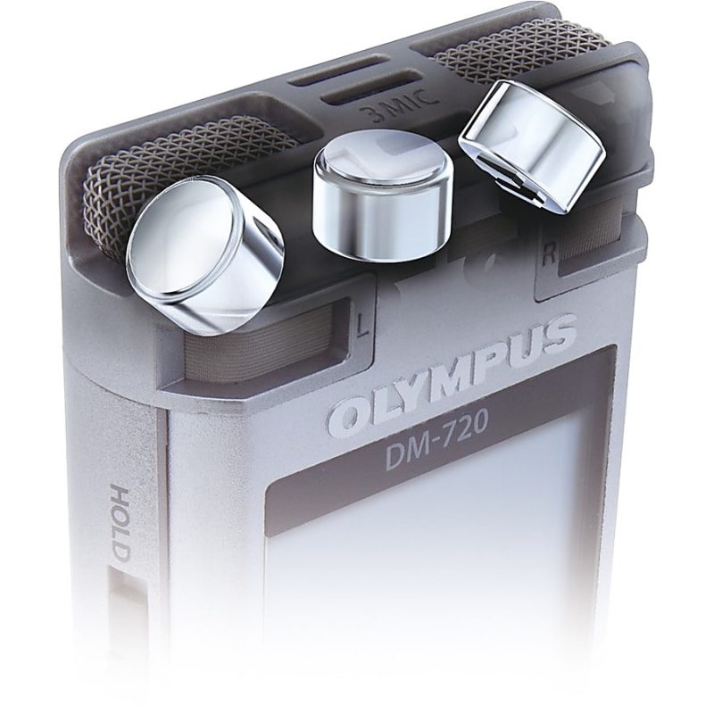 Olympus® DM-720 4GB Digital Voice Recorder, Silver - Image 11
