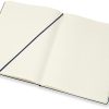 Moleskine Classic Hard Cover Notebook, 7-1/2" x 10", Ruled, 192 Pages, Sapphire Blue - Image 2
