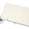Moleskine Classic Hard Cover Notebook, 7-1/2" x 10", Ruled, 192 Pages, Sapphire Blue - Image 3