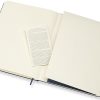 Moleskine Classic Hard Cover Notebook, 7-1/2" x 10", Ruled, 192 Pages, Sapphire Blue - Image 4