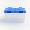 Iris Ultimate Weathertight Storage Boxes, 19-3/4”L x 16-3/16”W x 14-1/4”H, 44 Qt, Clear, Set Of 4 Boxes - Image 8