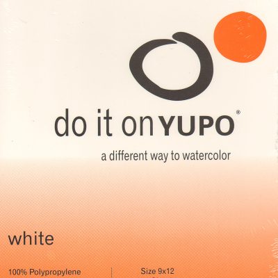 Yupo Watercolor Pads, 9" x 12", 10 Sheets, Pack Of 2