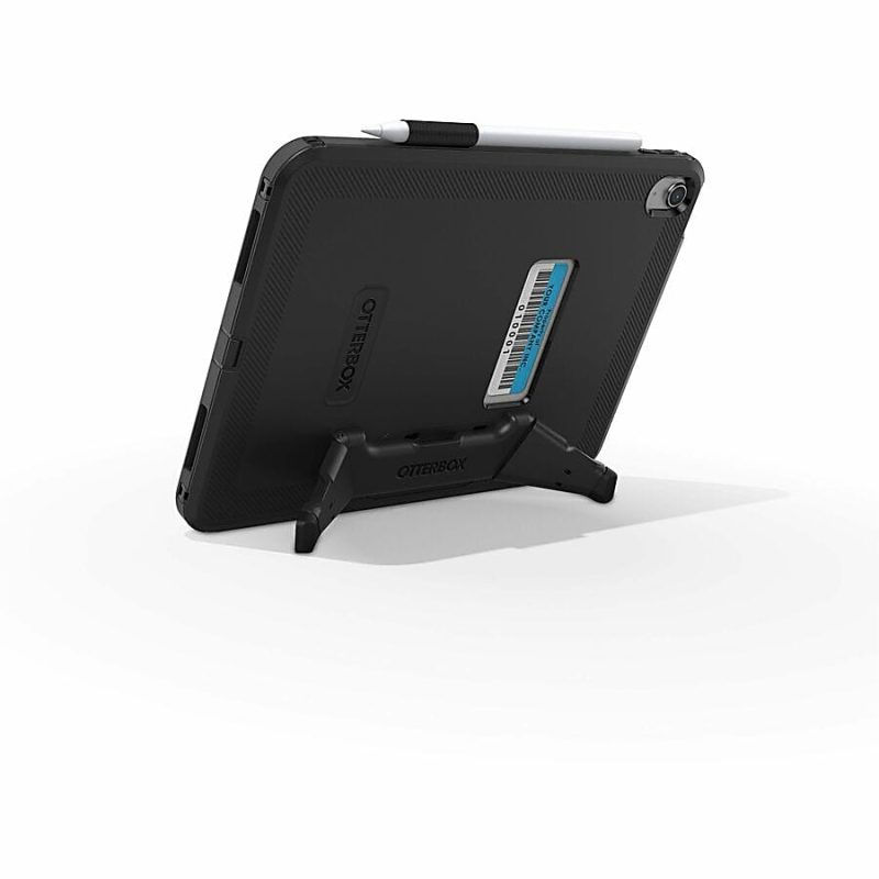 OtterBox Defender Rugged Carrying Case (Folio) Apple iPad (10th Generation) Tablet, Stylus, Pencil - Black - Drop Resistant, Scrape Resistant, Dust Resistant Port, Dirt Resistant Port - 10.2" Height x 7.7" Width x 0.7" Depth - 1 Unit - Image 5
