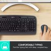 Logitech®MK320 Wireless Straight Full-Size Keyboard & Ambidextrous Optical Mouse, Black - Image 2