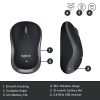 Logitech®MK320 Wireless Straight Full-Size Keyboard & Ambidextrous Optical Mouse, Black - Image 7