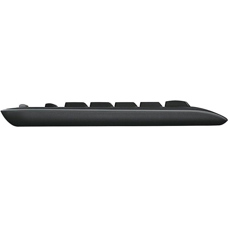 Logitech®MK320 Wireless Straight Full-Size Keyboard & Ambidextrous Optical Mouse, Black - Image 12