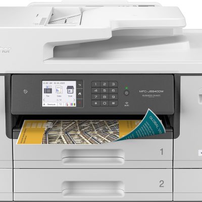 Brother MFC-J6940DW Wireless Color Inkjet All-in-One Printer with Print, Copy, Scan, Fax up to 11”x17” (Ledger)