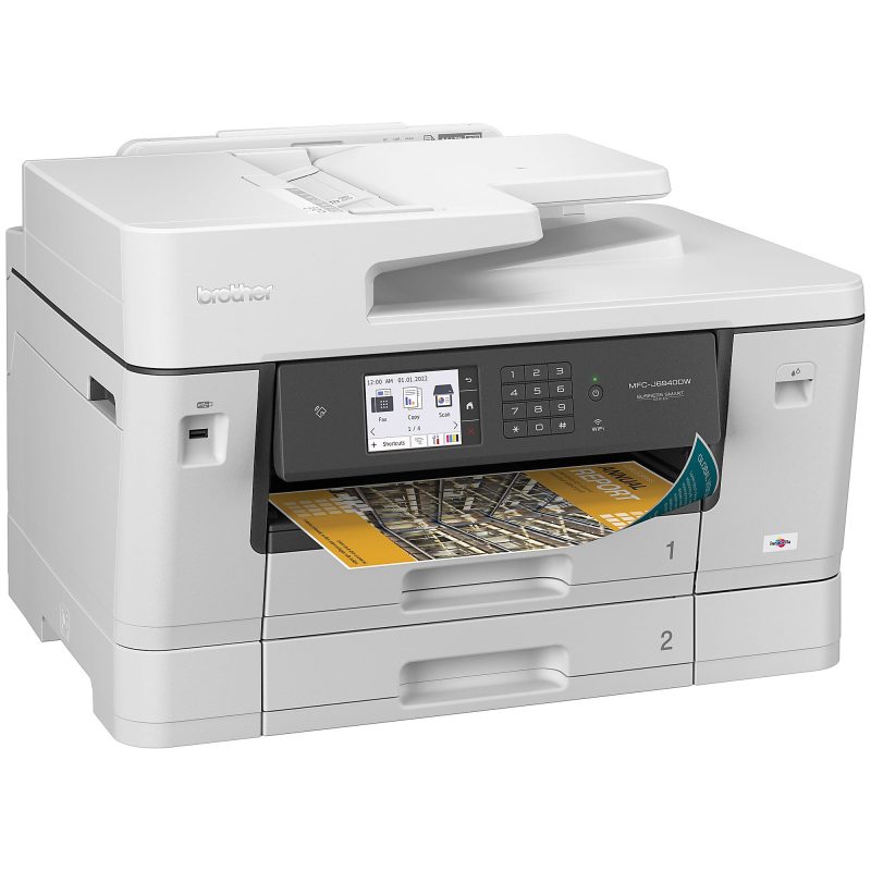 Brother MFC-J6940DW Wireless Color Inkjet All-in-One Printer with Print, Copy, Scan, Fax up to 11”x17” (Ledger) - Image 8