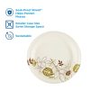 Dixie® Paper Plates, 8-1/2", Pathways Design, Pack Of 125 Plates - Image 3