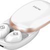iHome TCH AX-38 Slider True Wireless Bluetooth® In-Ear Earbuds, Rose Gold