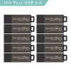 Centon DataStick Pro USB Flash Drives, USB 2.0, 4GB, Gray, Pack Of 100, S1-U2P1-4G100PK - Image 2