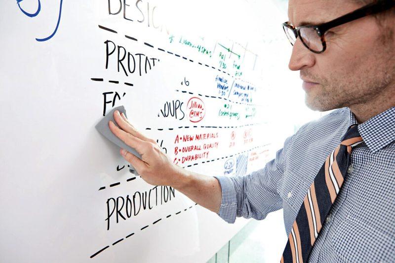 Post it® Non-Magnetic Dry-Erase Whiteboard Surface, 48" x 96", White - Image 12
