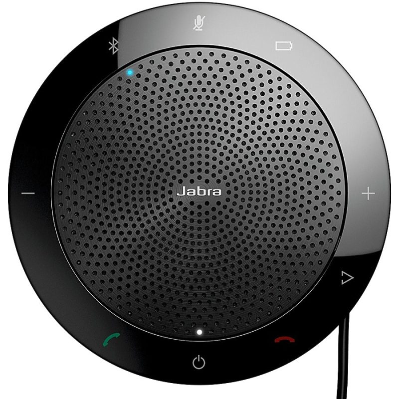 Jabra Speak 510 UC Wired/Wireless Bluetooth Speakerphone - Skype for Business - 4 Meeting Persons CapacityOmni-directional Microphone(s) - Image 2