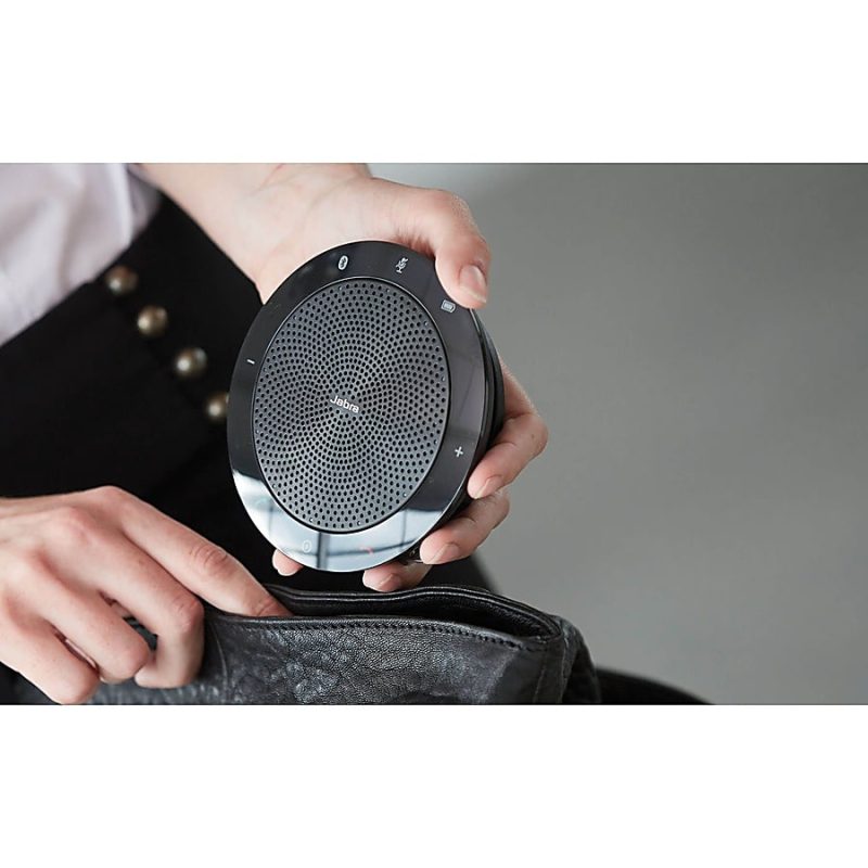 Jabra Speak 510 UC Wired/Wireless Bluetooth Speakerphone - Skype for Business - 4 Meeting Persons CapacityOmni-directional Microphone(s) - Image 4