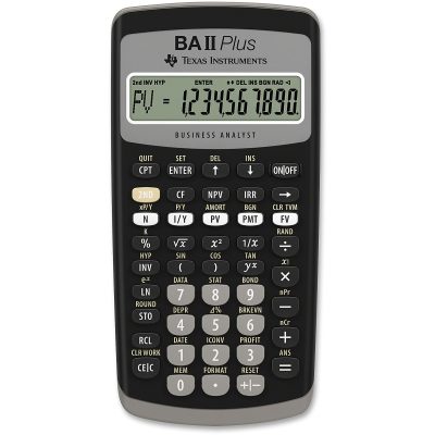 Texas Instruments® BA II Plus Financial Calculator