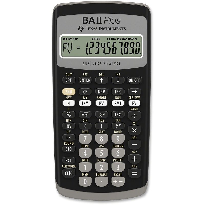 Texas Instruments® BA II Plus Financial Calculator