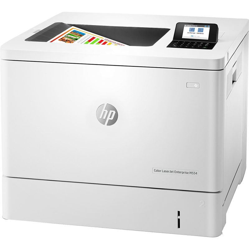 HP LaserJet Enterprise M554dn Color Laser Printer - Image 8