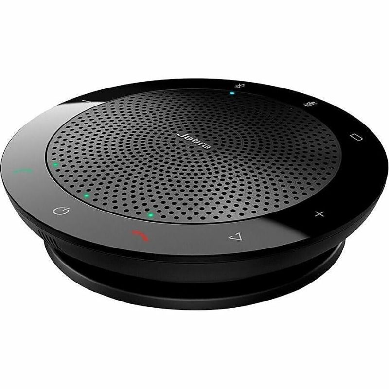 Jabra Speak 510 MS Wired/Wireless Bluetooth Speakerphone - Black - 4 Meeting Persons CapacityOmni-directional Microphone(s) - 50 mm Speaker(s)