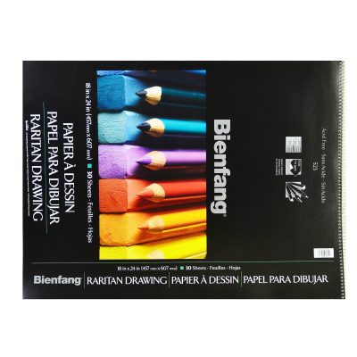 Bienfang Raritan Heavyweight Drawing Pads, 18" x 24", 30 Sheets, Pack Of 2