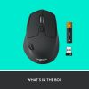 Logitech® M720 Triathlon Multi-Device Wireless Mouse, Black/Gray, 910-004790 - Image 10