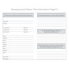Soft Cover Journal of Notarial Acts Logbook For Notary Public Transactions, 11" x 8 1/2", 116 Pages - Image 4