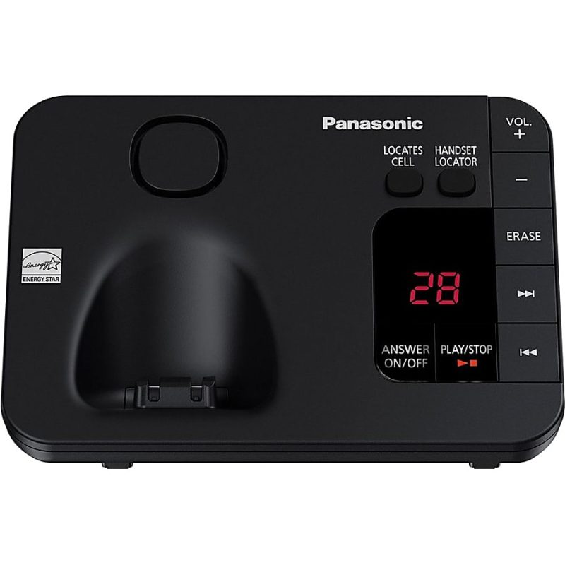 Panasonic® DECT 6.0 Expandable 3-Handset Digital Cordless Phone System With Digital Answering Machine, KX-TGE433B - Image 5