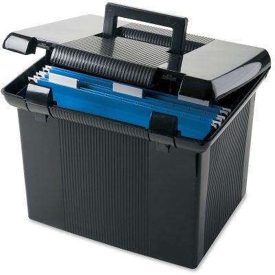 Pendaflex® Portafile File Storage Box, Black