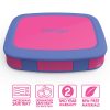 Bentgo Kids Brights Lunch Box, 2"H x 6-1/2"W x 8-1/2"D, Fuchsia - Image 3