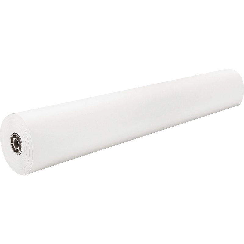 Pacon® Rainbow Duo-Finish Kraft Paper Roll, 36" x 1000', Red - White