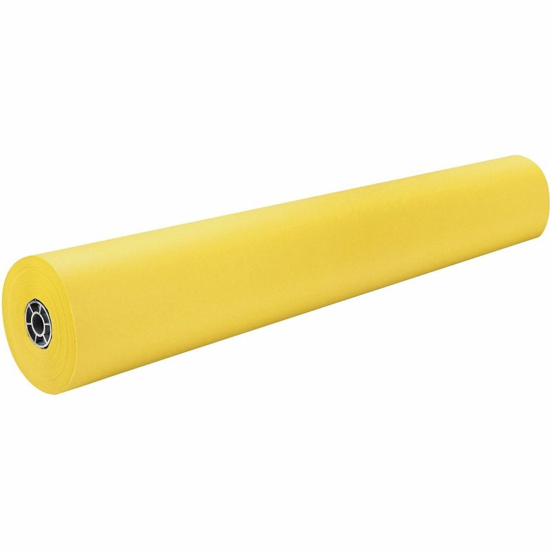 Pacon® Rainbow Duo-Finish Kraft Paper Roll, 36" x 1000', Sky Blue - Yellow
