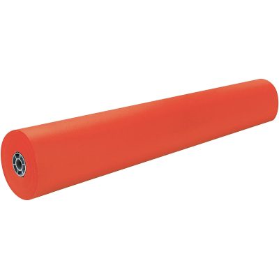 Pacon® Rainbow Duo-Finish Kraft Paper Roll, 36" x 1000', Sky Blue - Orange