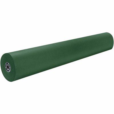 Pacon® Rainbow Duo-Finish Kraft Paper Roll, 36" x 1000', Sky Blue - Emerald Green