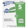 Ziploc® Resealable Sandwich Bags, Clear, Box Of 500 Bags - Image 4