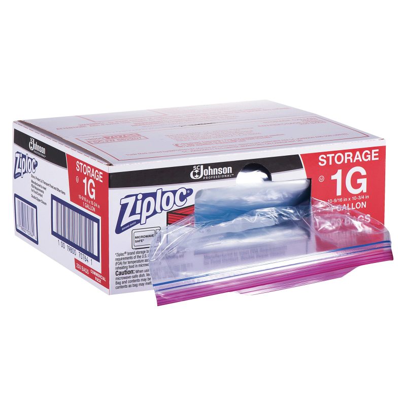 Ziploc® Storage Bags, 1 Gallon, Box Of 250 Bags - Image 2