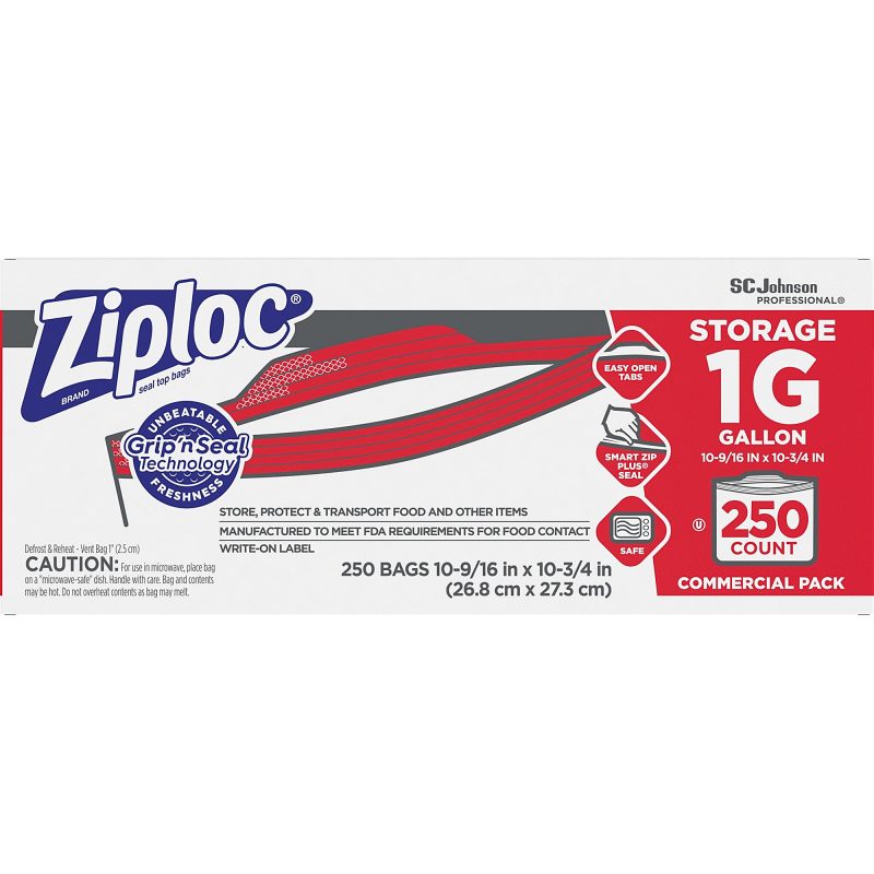 Ziploc® Storage Bags, 1 Gallon, Box Of 250 Bags - Image 4