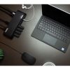 Plugable USB 3.0 Dual 4K Display Horizontal Docking Station with DisplayPort and HDMI for Windows (Dual 4K DisplayPort & HDMI, Gigabit Ethernet, Audio, 6 USB Ports) - for Notebook/Desktop PC - Image 3