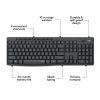 Logitech® MK295 Wireless Mouse & Keyboard Combo, Graphite - Image 5
