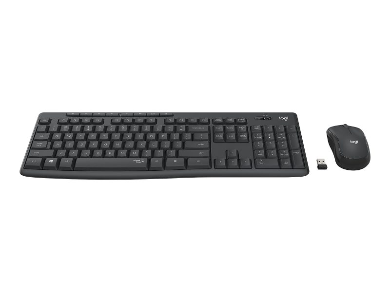 Logitech® MK295 Wireless Mouse & Keyboard Combo, Graphite - Image 9