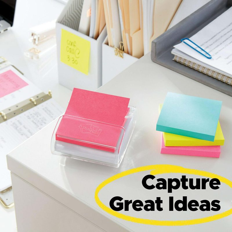 Post-it Pop Up Notes, 18 Pads, 3 in x 3 in, Clean Removal, Ideal for Second School Semester, Sticky Notes for Dorm, Home and Office, Poptimistic Collection - Image 7
