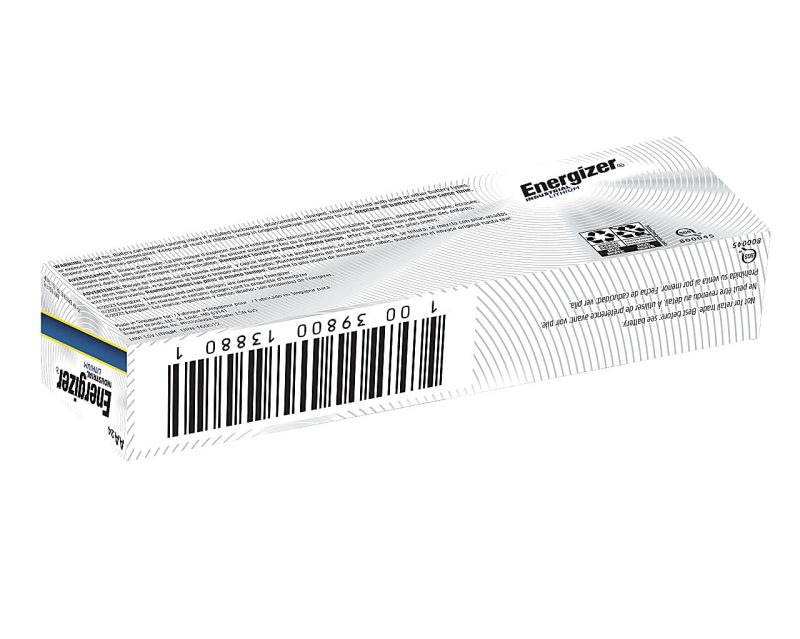 Energizer® Industrial Lithium AA Batteries, Pack Of 24 Batteries, L91 - Image 2