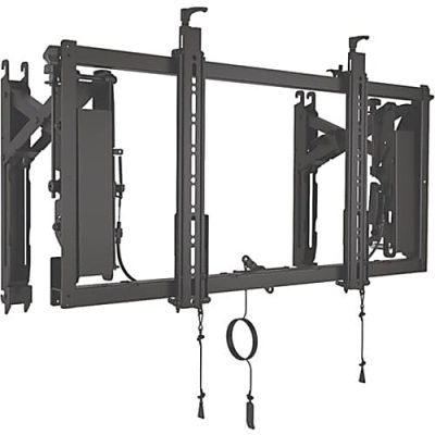 Chief ConnexSys Landscape Video Wall Mount - For Displays 42-80" - Black - Height Adjustable - 1 Display(s) Supported - 42" to 80" Screen Support - 150 lb Load Capacity